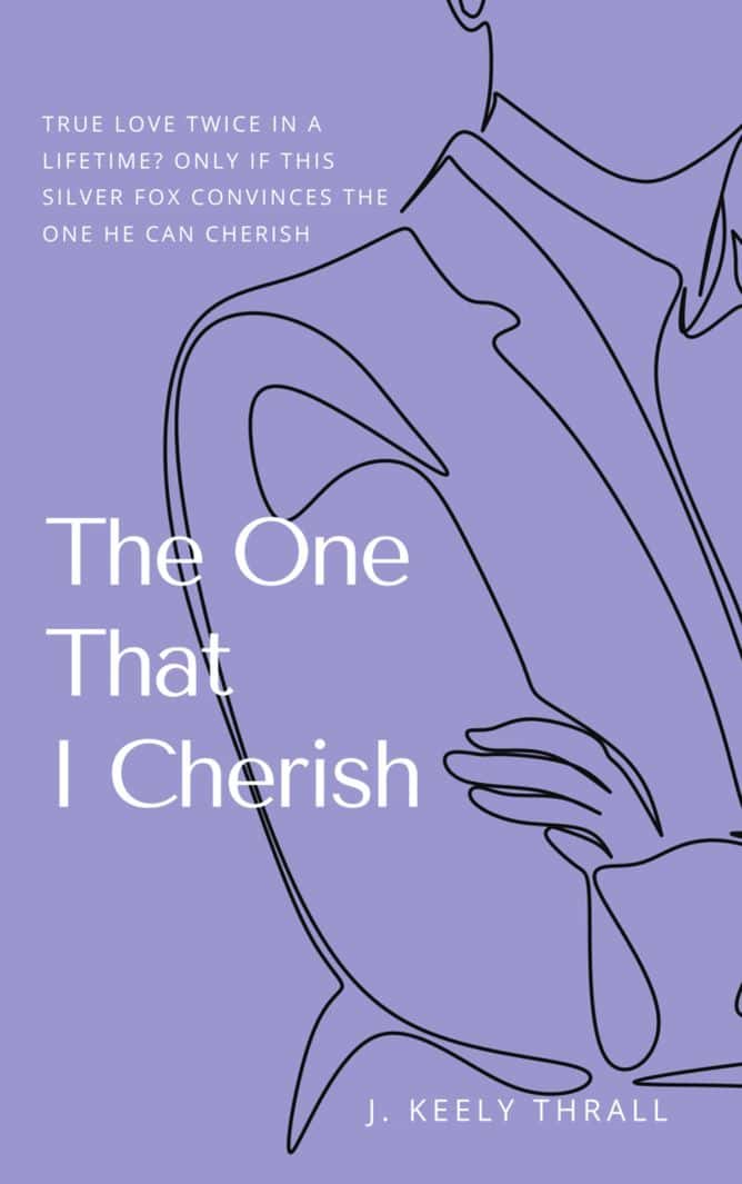 Illustration of a woman with crossed arms on a purple background, featuring a quote about true love and a portrait outline, representing themes of love and emotional connection.